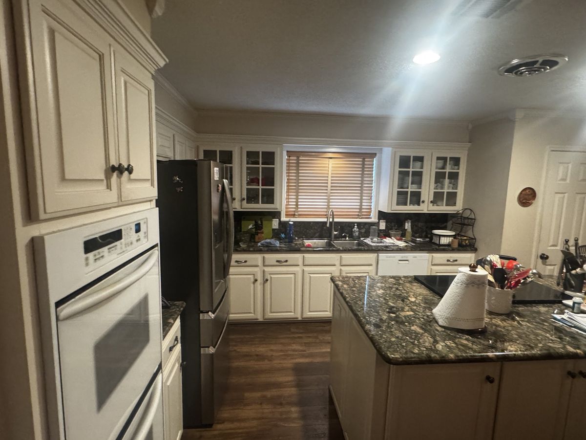 Finished kitchen